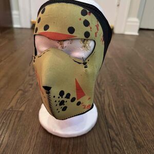 ZAN Friday 13th Jason Neoprene Full Face Mask Winter Covering Velcro Strap